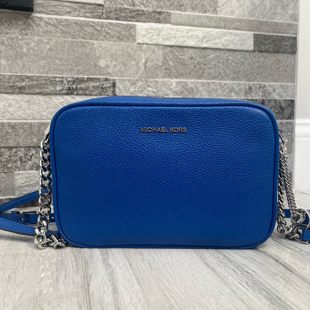 Michael Kors Ginny Leather Crossbody Bag